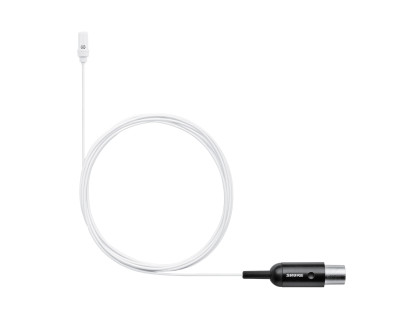 UL4W/C-MTQG UL4 Cardioid Lavalier Microphone MTQG White