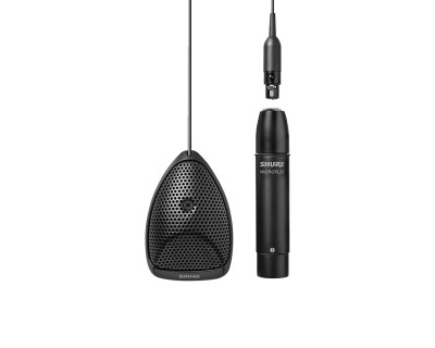 MX391/O Microflex Omnidirectional Boundary Microphone XLR Black