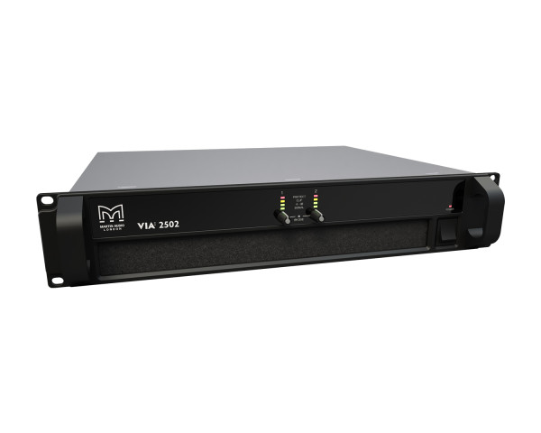 Martin Audio VIA2502 2 Channel Class D 2x1250W @ 2Ω Power Amp 2U  - Main Image