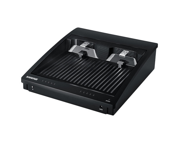 Shure SBC250 2-Bay Networked Charging Station for ULXD6/8 Boundary Mics - Main Image