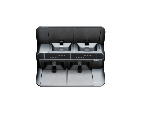 Shure SBC450 4-Bay Networked Docking Station for ULXD6/8 Boundary Mics - Main Image