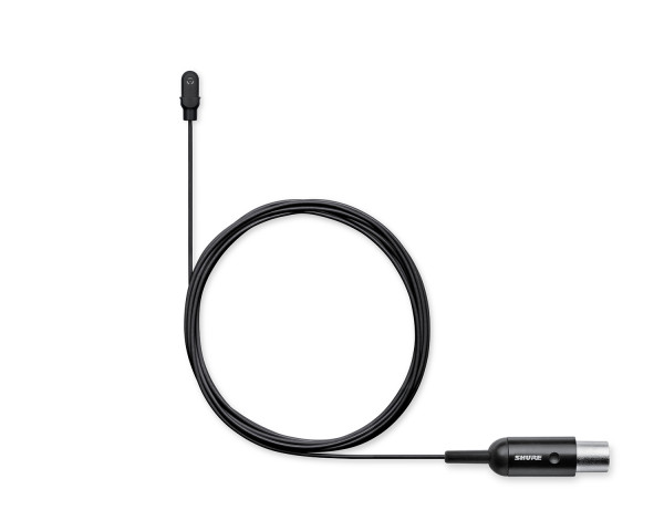 Shure DL4B/O-MTQG-A DuraPlex DL4 Omni Lavalier Mic MTQG IP57 Black - Main Image