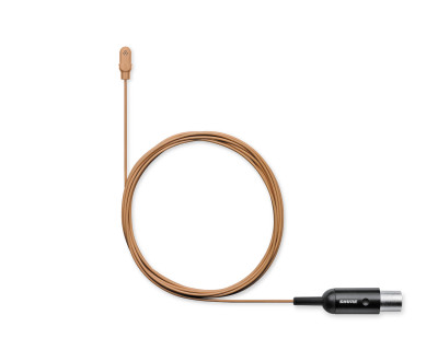 DL4C/O-MTQG-A DuraPlex DL4 Omni Lavalier Mic MTQG IP57 Cocoa