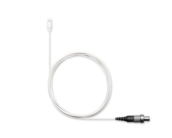 Shure DL4W/O-LM3-A DuraPlex DL4 Omni Lavalier Mic LEMO3 IP57 White - Main Image