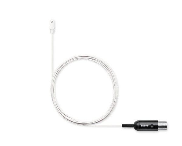 Shure DL4W/O-MTQG-A DuraPlex DL4 Omni Lavalier Mic MTQG IP57 White - Main Image