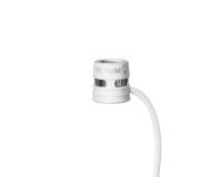 Shure WL184M Supercardioid Condenser Lavalier Microphone LM3 White - Image 1