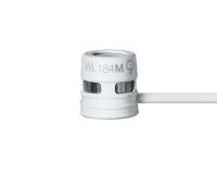 Shure WL184M Supercardioid Condenser Lavalier Microphone LM3 White - Image 2