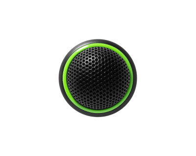 MX395B/O-LED Microflex Omnidirectional Button Boundary Mic+LED Bk