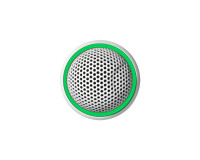 Shure MX395W/C-LED Microflex Cardioid Button Boundary Mic + LED White - Image 1