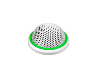 Shure MX395W/C-LED Microflex Cardioid Button Boundary Mic + LED White - Image 2