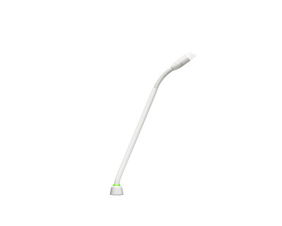 MX410WLP/N Microflex 10" No Capsule Gooseneck Mic No Preamp White