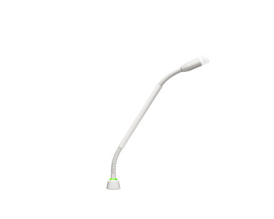 MX410WLPDF/N Microflex 10" Duelflex No Capsule Gooseneck Mic Wht