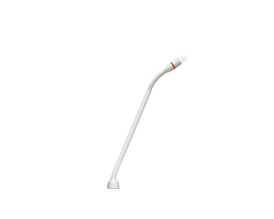 MX410WRLP/N Microflex 10" No Capsule Gooseneck Ring NoPreamp Wht