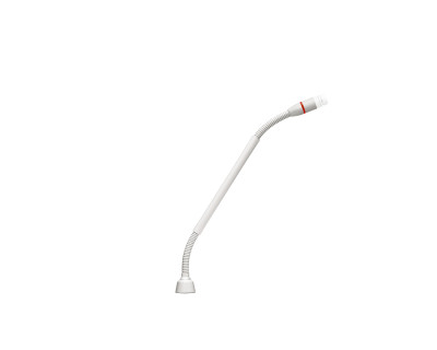 MX410WRLPDF/N Microflex 10" Duelflex No Capsule Gooseneck Mic Wht