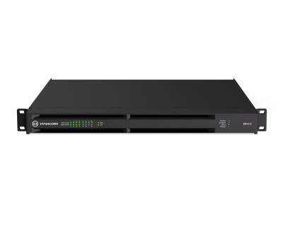 IX60:8 Networked DSP Power Amp 8x600W @ 4Ω Dante 1U