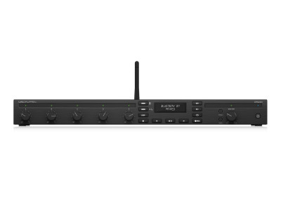 CPA2401 Commercial Mixer Amp 240W w/ 5 Inputs/Bluetooth/USB 1U