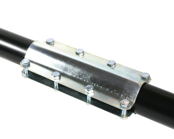 Doughty T30101 Pipe to Pipe Straight Coupler 38mm ZINC - Main Image