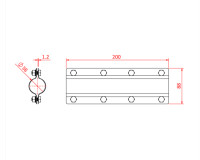 Doughty T30101 Pipe to Pipe Straight Coupler 38mm ZINC - Image 2