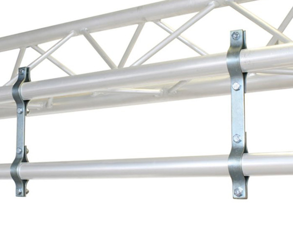 Doughty T30900 Pipe to Pipe Clamp (225mm Centres) for 48mm Tubes - Main Image