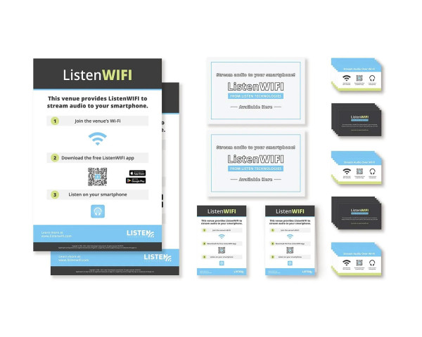 Listen Technologies LW-203 ListenWIFI Venue Awareness Kit - Main Image