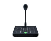 Optimal Audio Talk 8 8-Zone Digital Paging Station with Gooseneck - Image 2