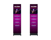 ADJ WMS2 Media System 2.6mm LED Video Display 2x Panels + Flightcase - Image 1