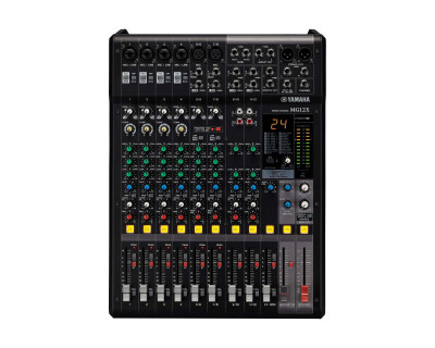 MG12X 12-Ch Mixing Console 6 Mic / 12 Line + SPX with Faders