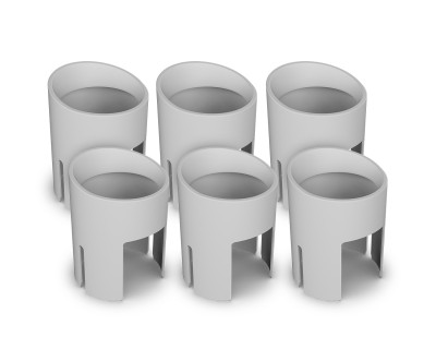 WELL Pod 2 White Fixture Cover 6-Pack