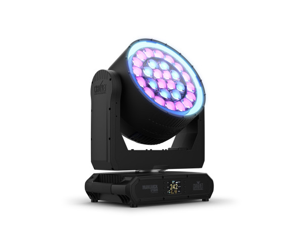 CHAUVET Professional Maverick Storm 3 BeamWash 28x RGBW LED / RGB Ring + Zoom IP65 - Main Image