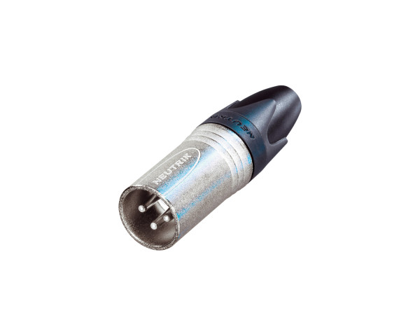 Neutrik NC3MXX 3 Pole XLR Cable Connector Male Nickel - Main Image