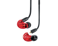 Shure SE215 Pro Sound Isolating IEM Earphones Special Edition Red - Image 2