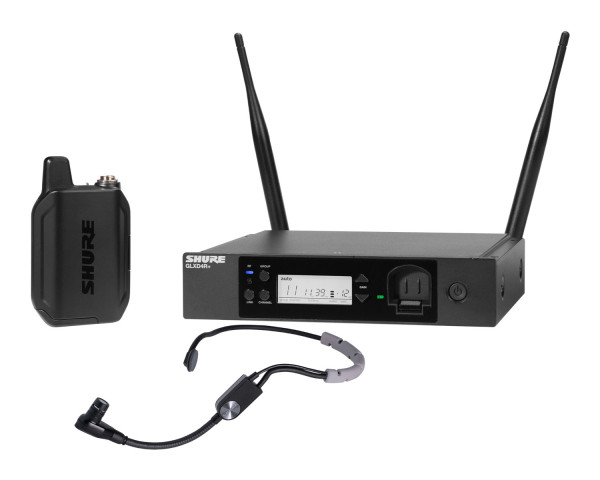 Shure GLXD14R+/SM35 Wireless Headset Rackmount System GLXD1+/SM35 Z4 - Main Image