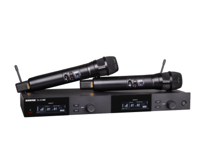 SLXD24D/N8CB Dual Wireless Handheld System SLXD2/Nexadyne 8/C K59
