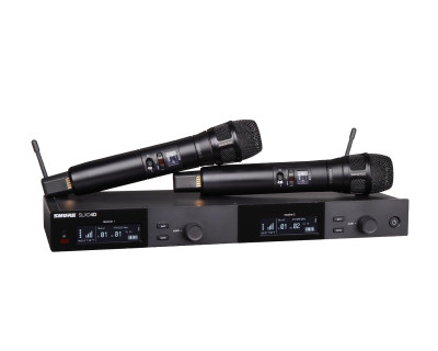 SLXD24D/N8SB Dual Wireless Handheld System SLXD2/Nexadyne 8/S K59