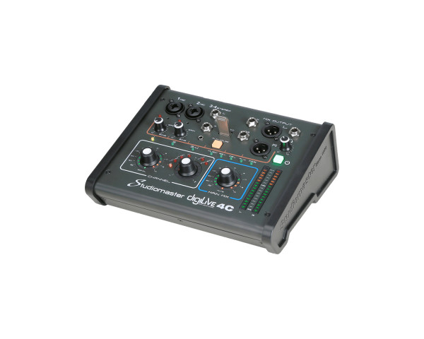 Studiomaster digiLive 4C Compact WiFi Digital Mixer 4 input / 2 Mic / 1 Stereo - Main Image