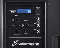 Studiomaster Vortex 15A 15 2-Way Active Portable PA Speaker 350W - Image 3