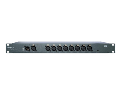 RDM Splitter 8 Rackmount 5-Pin DMX/RDM Splitter 1 In/8 Out 1U